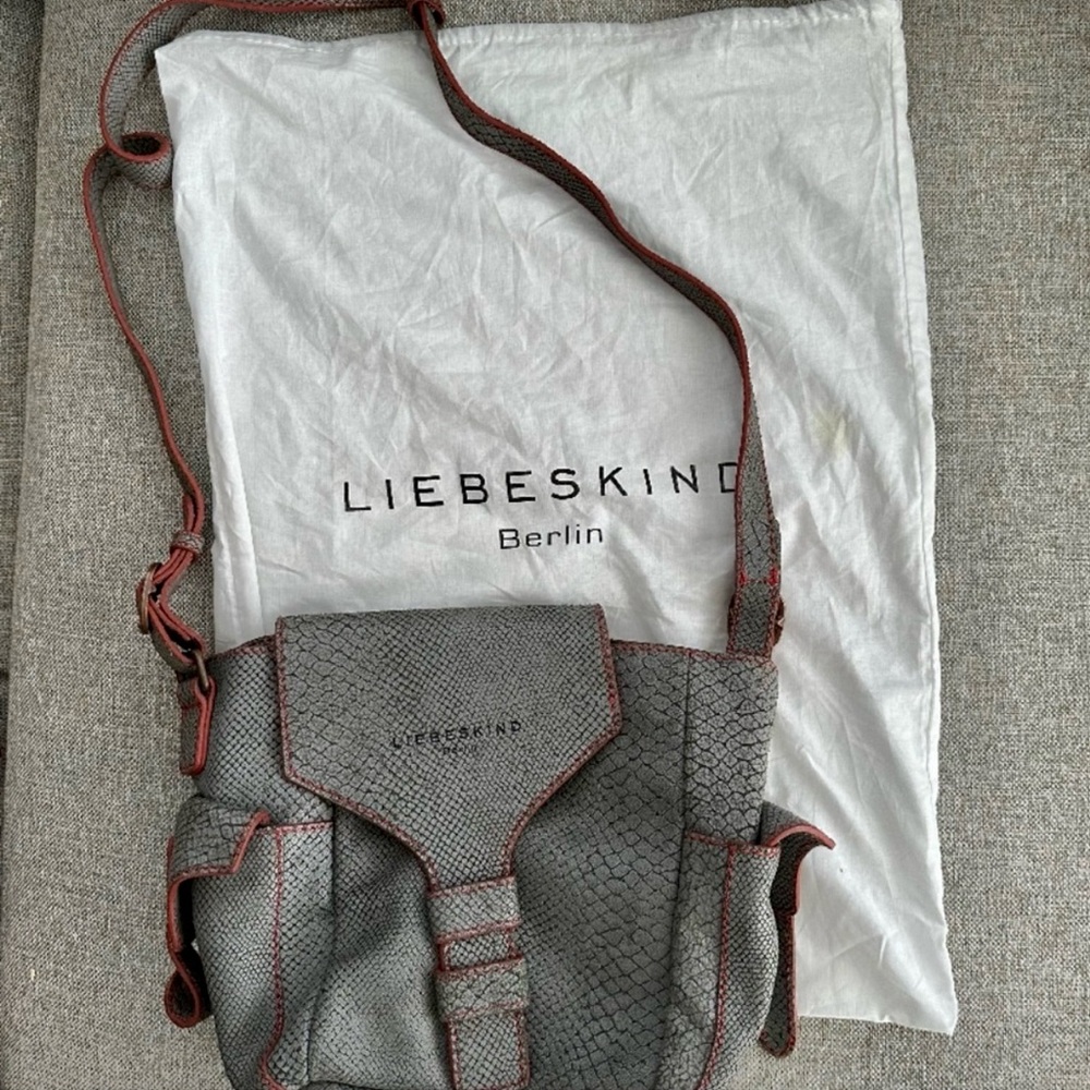 Liebeskind Berlin- snakeskin Fleur bag - Picture 2 of 10